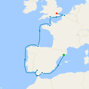 Spanish Nights & Storied Coasts from Barcelona