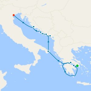 Adriatic Jewels from Athens to Venice