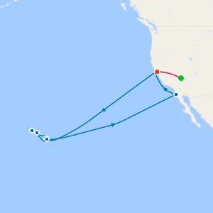 Las Vegas & Hawaiian Islands from San Francisco with Stays