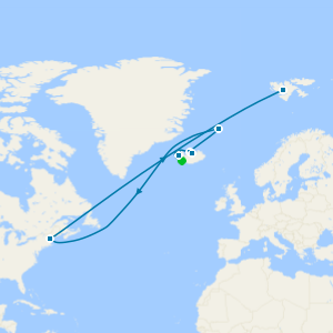 Iceland, Greenland & the Complete Svalbard Experience from Reykjavik