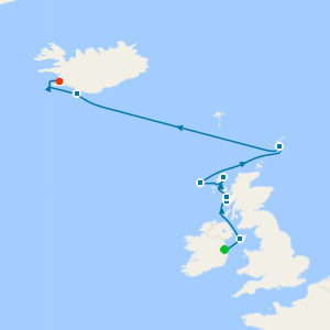Wild Scottish Isles & Iceland from Dublin