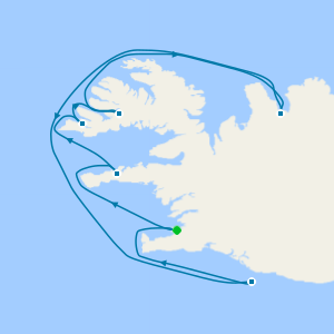 Iceland & Scoresbysund from Reykjavik