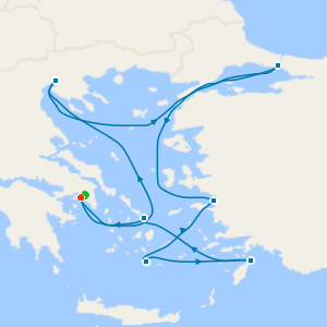 Greece & Turkey from Athens with 1nt Stay