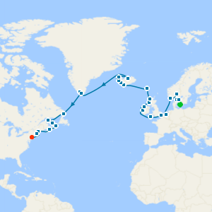 Scandinavia, Solar Eclipse and Fire & Ice Passage from Copenhagen