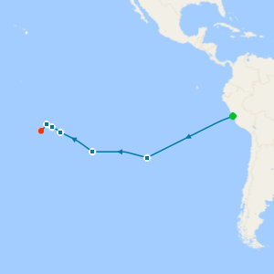 Pacific Islands & Polynesian Paradise from Callao (Lima) to Papeete