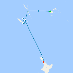 South Pacific & New Zealand Discovery from Lautoka to Auckland