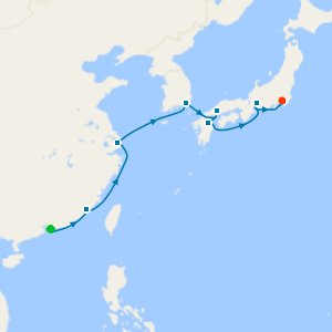 China, South Korea & Japan Explorer from Hong Kong to Tokyo