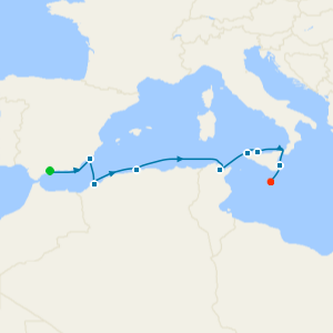 Ancient Shores of the Mediterranean from Malaga