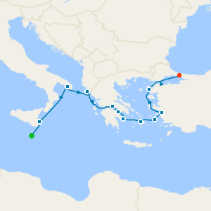 The Eternal Aegean from Valletta