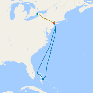 Niagara Falls, Bahamas & Perfect Day from New York with Stays