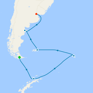 Journey to Austral Lands and Valdes Peninsula from Ushuaia to Buenos Aires