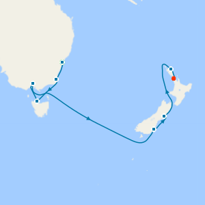 Australia & New Zealand from Sydney to Auckland with Stay