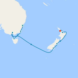 Australia & New Zealand from Sydney to Auckland with Stay