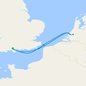 Netherlands from Southampton