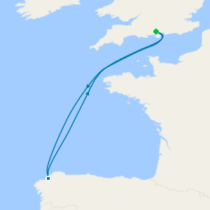 Spain from Southampton