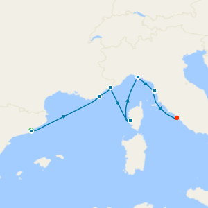 Mediterranean from Barcelona with 2nt Luxury Stay