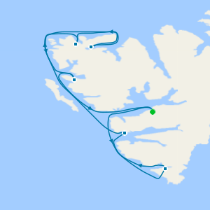 Fjords and Glaciers of Spitsbergen