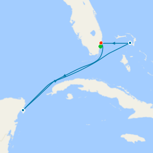 Western Caribbean from Ft. Lauderdale with Miami Beach Stay
