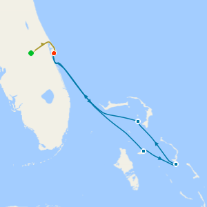 Bahamas from Port Canaveral with Orlando Stay