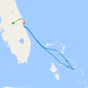 7nt Disney Hotel Stay with Bahamas from Port Canaveral