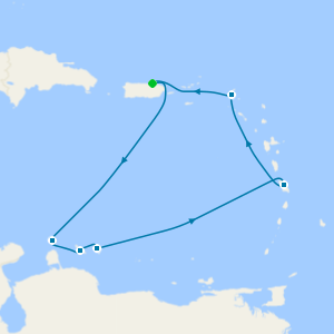 Puerto Rico to Aruba, Bonaire & More from San Juan