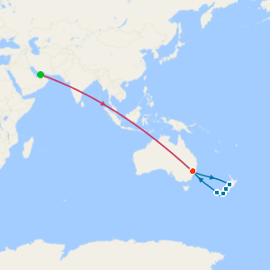 Dubai’s Desert Dunes, Sydney’s Hunter Valley & New Zealand