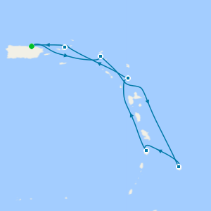 Southern Caribbean Cruise from San Juan
