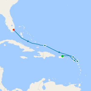 Caribbean Gems & Multi-coloured Coasts from San Juan