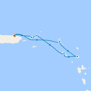Southern Caribbean Cruise from San Juan with Stay