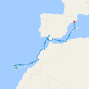 Jewels of Spain & Morocco from Tenerife with 2nt Luxury Stay