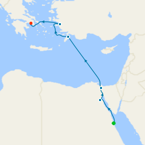 A Grand Journey from Egypt’s Secrets to Mediterranean & Aegean Adventures from Safaga