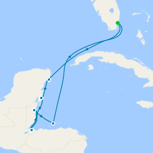 A Journey into Tropical Idylls & Mayan Mystery - Miami R/Trip