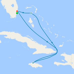 Western Caribbean & Perfect Day Holiday from Ft. Lauderdale with Miami Beach Stay