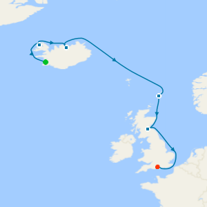 Iceland & Scotland from Reykjavik