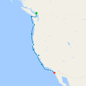 West Coast Wonders from Vancouver to San Diego