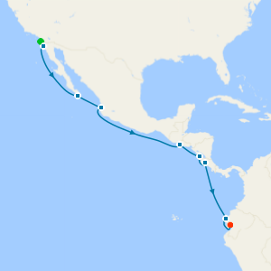 Central & South American Odyssey from San Diego to Guayaquil