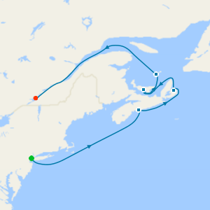 Canada & New England from New York