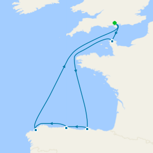 Spain and France cruise from Southampton
