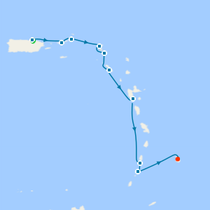 The Best of the Secluded Caribbean from San Juan with 2nt Luxury Stay