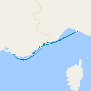 The French Riviera from Nice