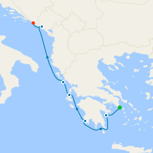 Island Hopping from Athens to Dubrovnik