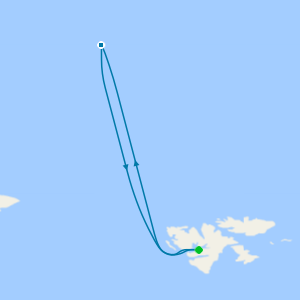 The Geographic North Pole from Spitsbergen