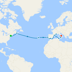 Grand Voyage from New York to Naples