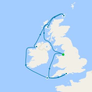 Scenic Coastlines of the British Isles from Liverpool