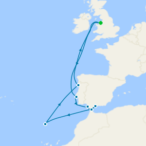 Andalusia & Portugal with Madeira from Liverpool