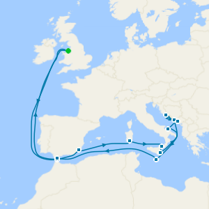 LAUNCH OFFER! Islands & Bays of the Mediterranean from Liverpool