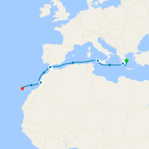 Discovering Greece, Italy & Morocco from Athens