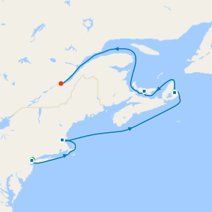New England & Canada from New York with Stay