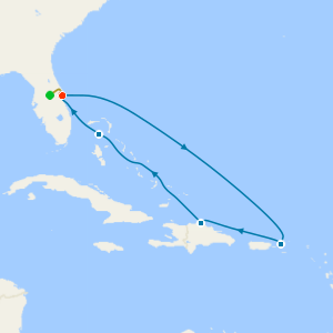 Eastern Caribbean with Orlando Stay