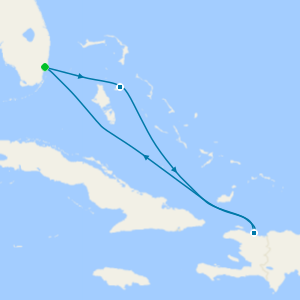 Eastern Caribbean from Miami